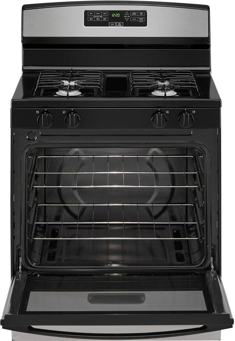 Amana 30-inch Gas Range with Bake Assist Temps  AGR6303MMS