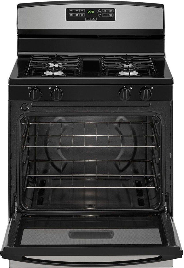 Amana 30-inch Gas Range with Bake Assist Temps  AGR6303MMS-Stainless Steel