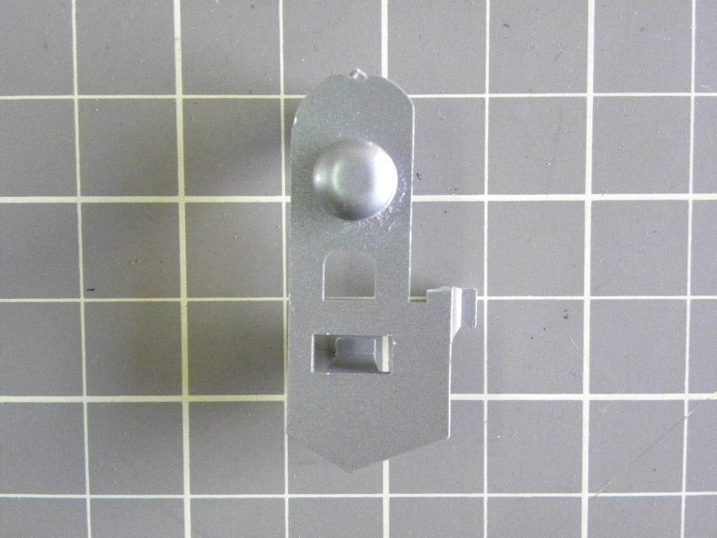 Whirlpool Dryer Control Push Button (Sliver) 8580140