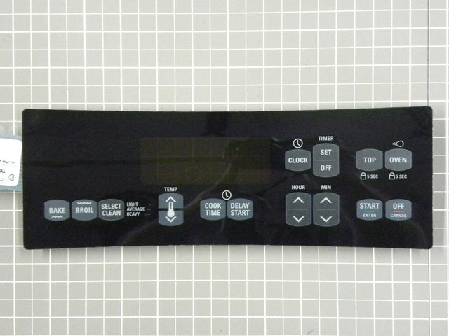 Whirlpool Range Membrane Switch 8272649