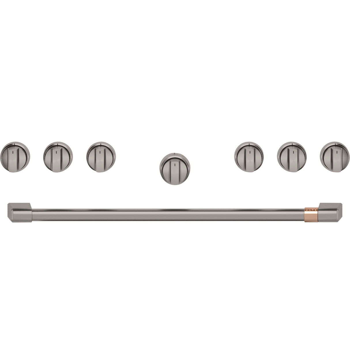 CAFÉ™ 36" Brushed Black Handle & Knob Set for Pro Range and Rangetop CXPR6HKPTBT