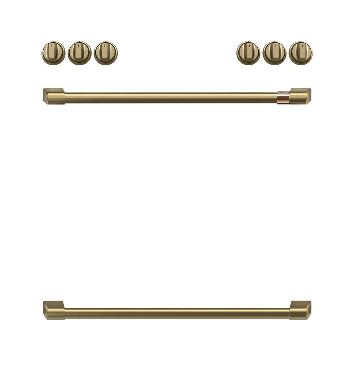 CAFÉ™ Handle Kit - Range Brushed Brass CXFCGHKPMCG
