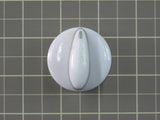 Knob (White and Chrome) 74008950