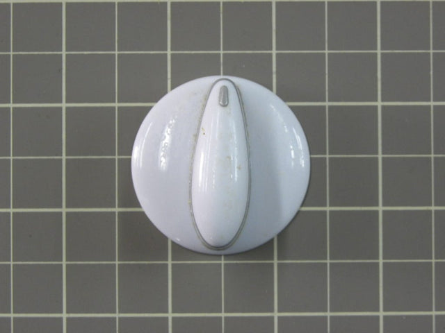 Knob (White and Chrome) 74008950