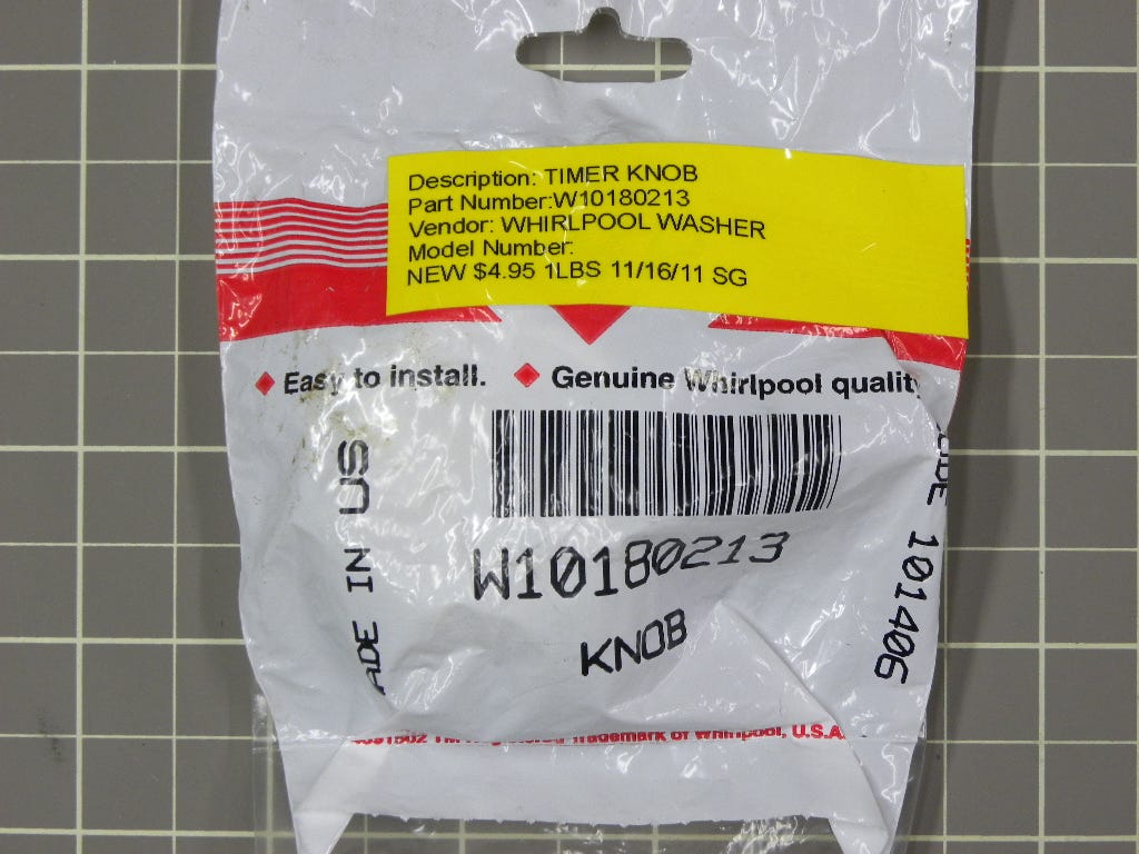 Timer Knob W10180213