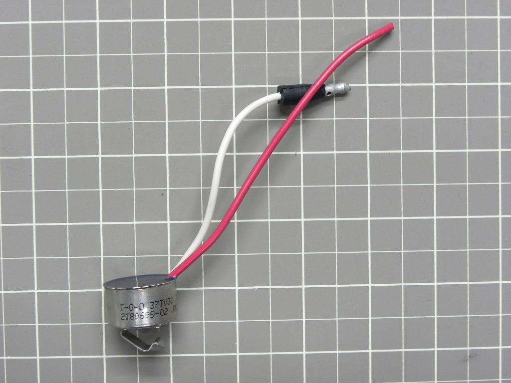 Electrolux Refrigerator Defrost Thermostat 2189699-02