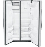 GE ENERGY STAR® 25.3 Cu. Ft. Side-By-Side Refrigerator GSE25GYPFS