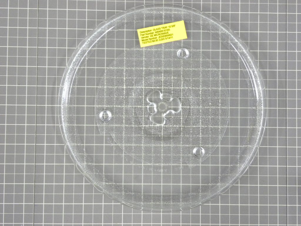 Glass Tray (10 5/8") WB49X10165
