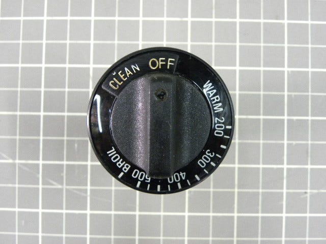 GE Range Thermostat Knob WB3K13