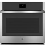 GE 30" Smart Built-In Self-Clean Convection Single Wall Oven with No Preheat Air Fry JTS5000SVSS