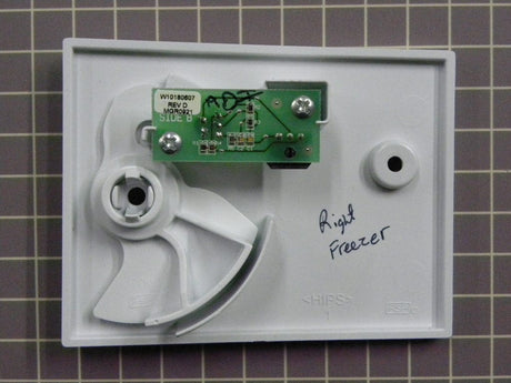 Emitter Board, Cover and Shutoff W10180607