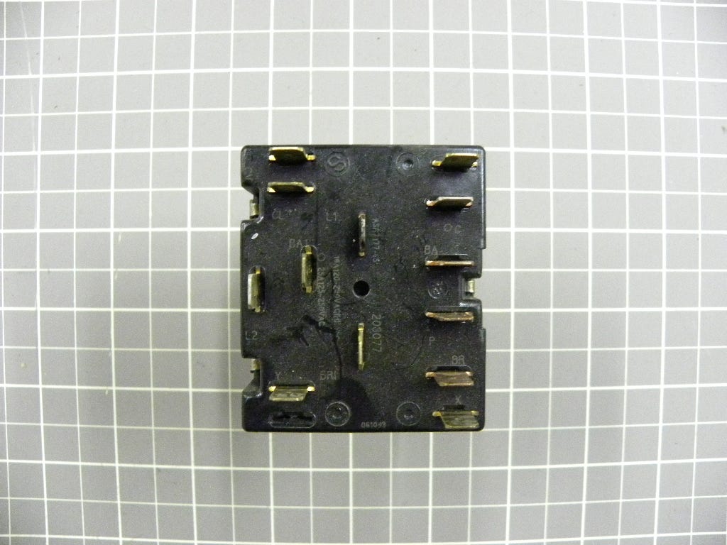 Whirlpool Double Oven Selector Upper Switch 703077