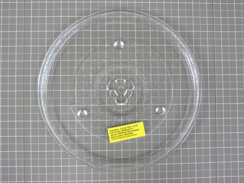 Glass Tray (10 5/8") MW8888/P12