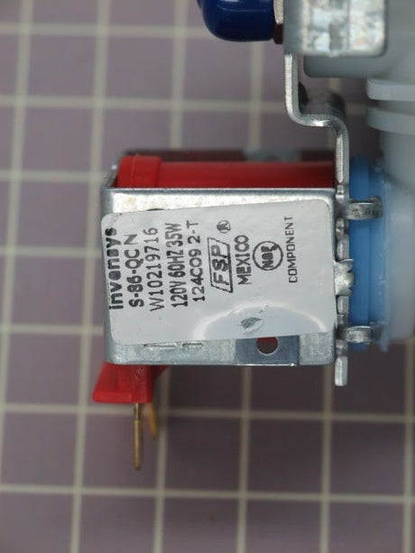 Water Inlet Valve W10219716