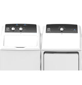 GE® 7.4 cu. ft. Capacity aluminized alloy drum Commercial Electric Dryer with Sensor Dry, Built-In App Payment System SITE WIFI REQUIRED VTD52EASRWB