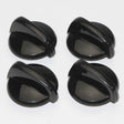 Top Burner Knob Kit, Black WB03X24084