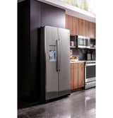 GE Profile Series ENERGY STAR 25.3 Cu. Ft. Side-by-Side Refrigerator PSE25KYHFS