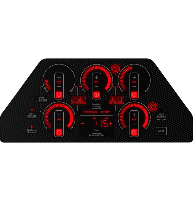 GE Profile™ 36" Built-In Touch Control Cooktop PEP9036DTBB