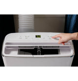 GE 14,000 BTU Heat/Cool Portable Air Conditioner for Medium Rooms up to 550 sq ft. (9,950 BTU SACC) APSA13YBMW