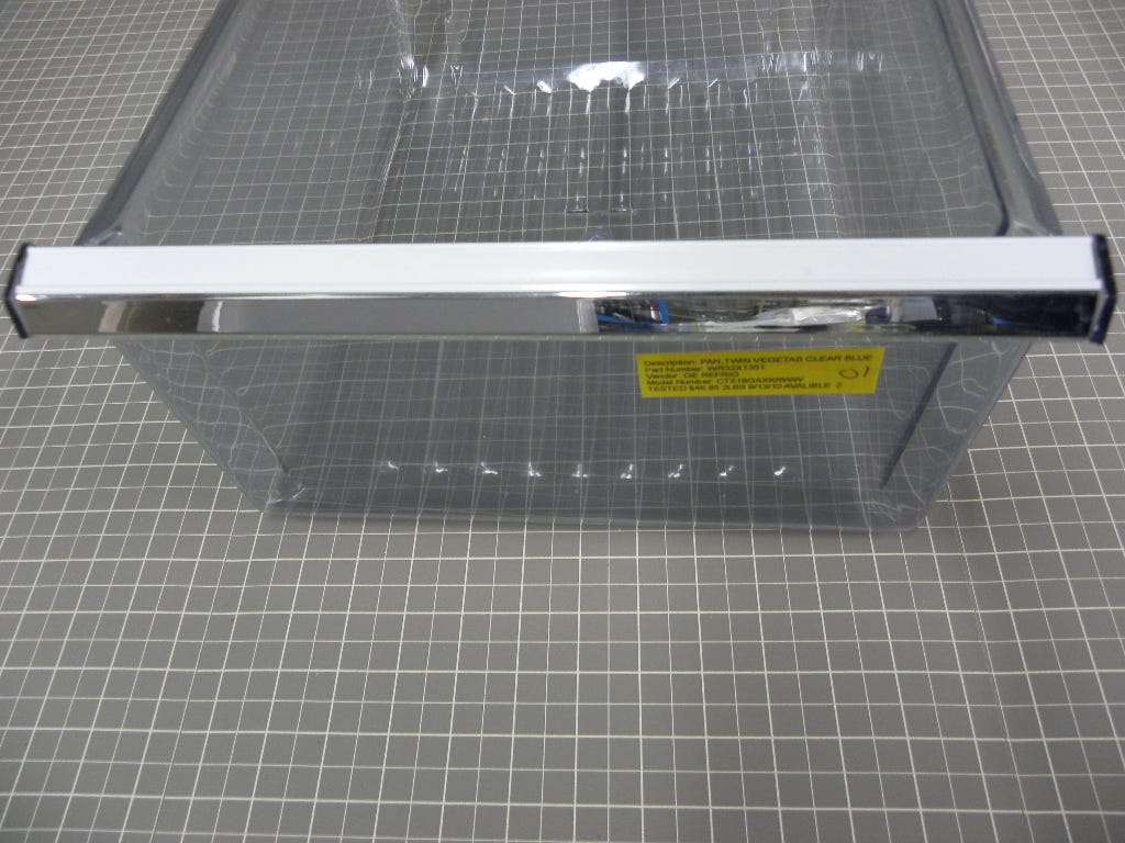 GE Refrigerator Twin Vegetable Pan WR32X1351