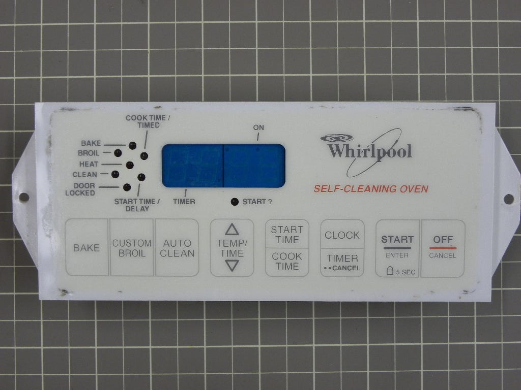 Whirlpool Range Control Board (White) 6610157