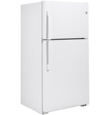 GE® ENERGY STAR® 21.9 Cu. Ft. Top-Freezer Refrigerator GTE22JTNRWW