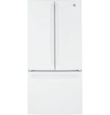 GE® ENERGY STAR® 24.7 Cu. Ft. French-Door Refrigerator GNE25JGKWW-White