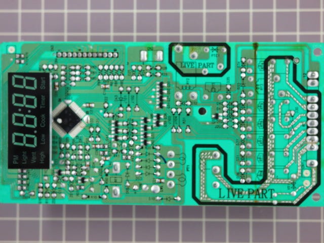 Kenmore Microwave PCB 6871W1A497G