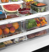 GE® ENERGY STAR® 24.7 Cu. Ft. French-Door Refrigerator GNE25JYKFS-Fingerprint Resistant Stainless Steel