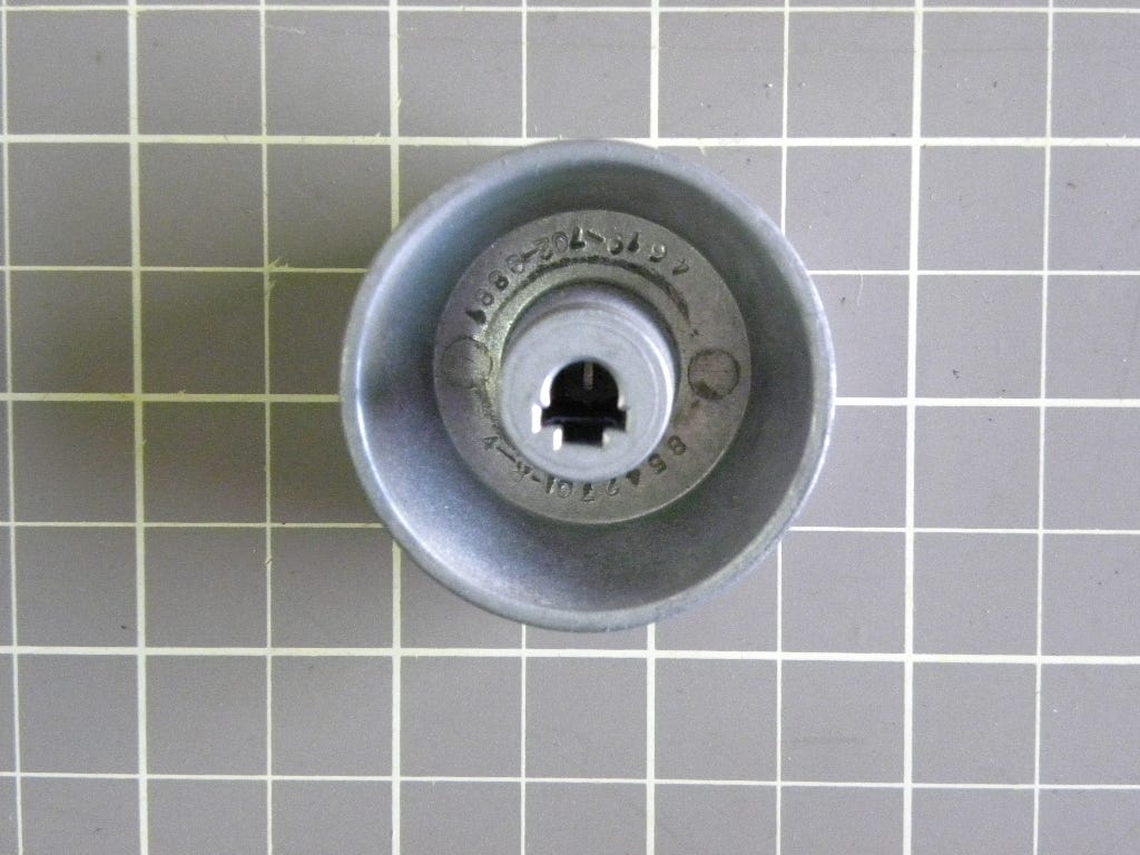 Control Knob (Sliver) 8580139