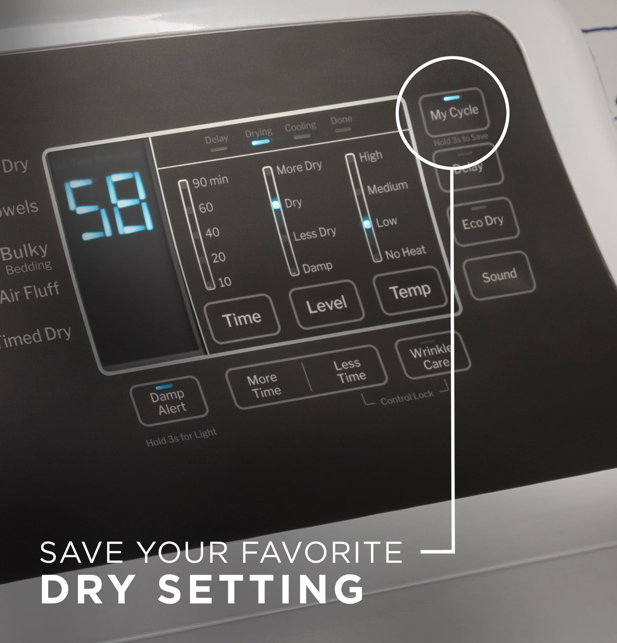 GE® 7.4 cu. ft. Capacity Gas Dryer with Up To 120 ft. Venting and Sensor Dry GTD58GBPVDG