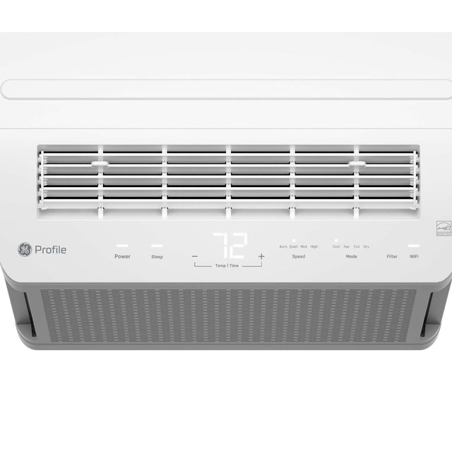 GE Profile ClearView™ 8,300 BTU Smart Ultra Quiet Window Air Conditioner for Medium Rooms up to 350 sq. ft. AHTT08BC