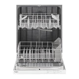 Whirlpool 55 dBA Quiet Dishwasher with Boost Cycle and Pocket Handle WDP540HAMW-White