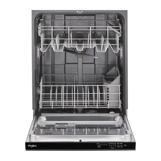 Whirlpool 55 dBA Quiet Dishwasher with Adjustable Upper Rack WDP560HAMB