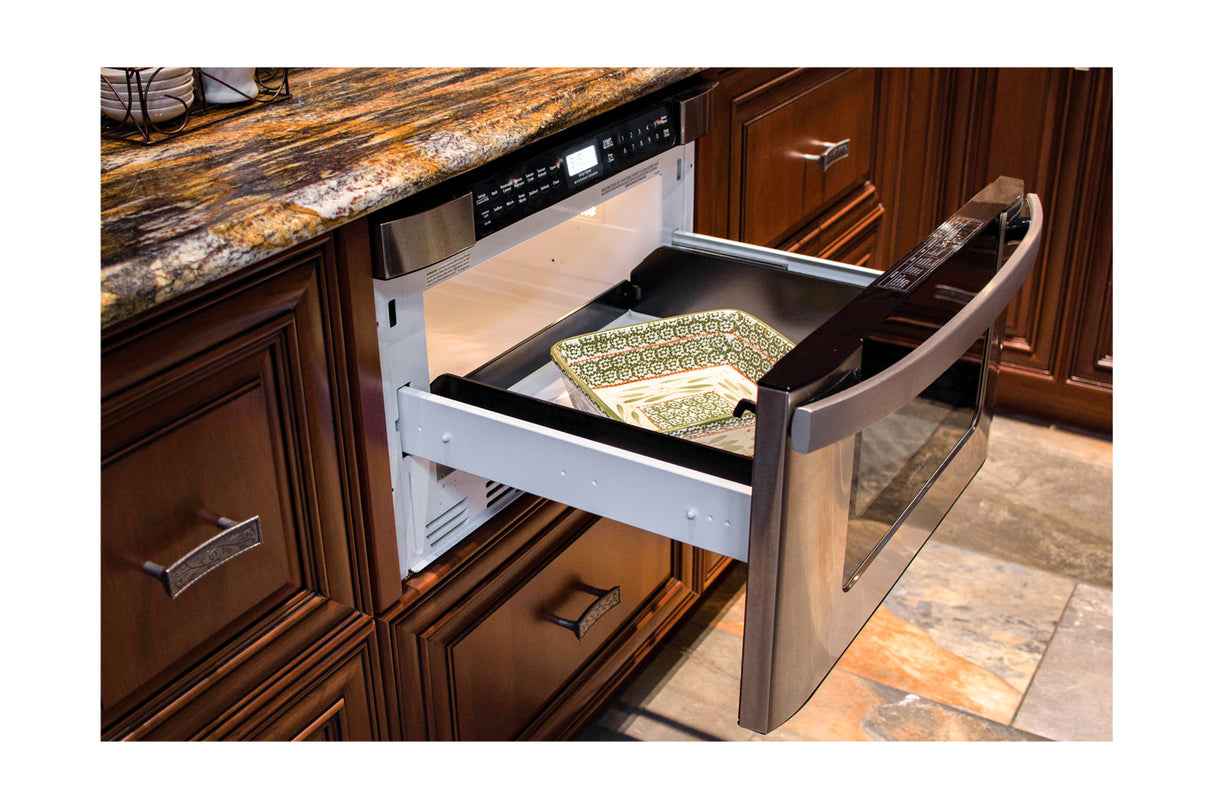 Sharp 24 IN. 1.2 CU. FT. 1000W Stainless Steel Microwave Drawer Oven KB6524PSY