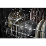 Whirlpool 55 dBA Quiet Dishwasher with Boost Cycle and Pocket Handle WDP540HAMZ -Fingerprint Resistant Stainless Steel