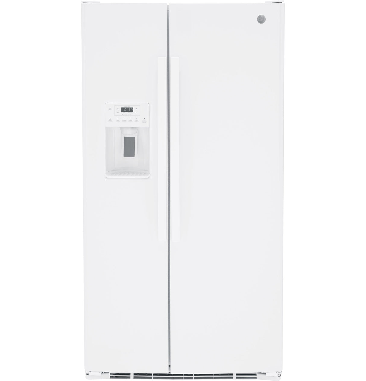 GE ENERGY STAR 25.4 Cu. Ft. Side-By-Side Refrigerator GSE25GGPWW