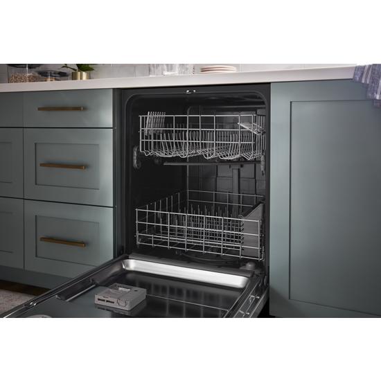 Whirlpool 55 dBA Quiet Dishwasher with Boost Cycle and Pocket Handle WDP540HAMZ -Fingerprint Resistant Stainless Steel