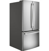 GE® ENERGY STAR® 24.7 Cu. Ft. French-Door Refrigerator GNE25JYKFS-Fingerprint Resistant Stainless Steel