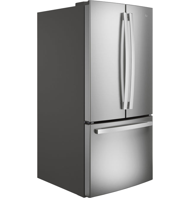 GE® ENERGY STAR® 24.7 Cu. Ft. French-Door Refrigerator GNE25JYKFS-Fingerprint Resistant Stainless Steel