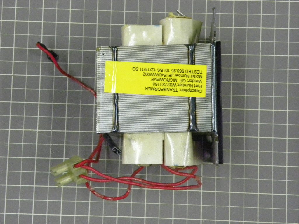 GE Microwave Transformer WB27X1158