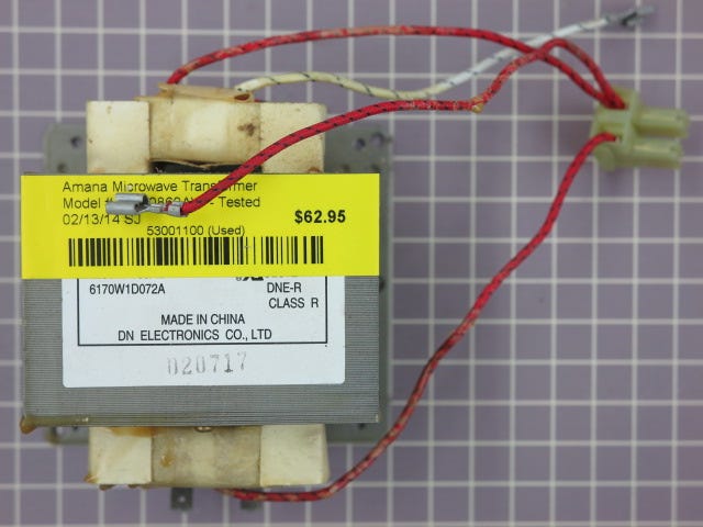 Amana Microwave Transformer 53001100