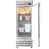 MoTak 29" One Section Reach In Freezer, (1) Right Hinge Solid Door, 115v MSD-1DF-BAL-X