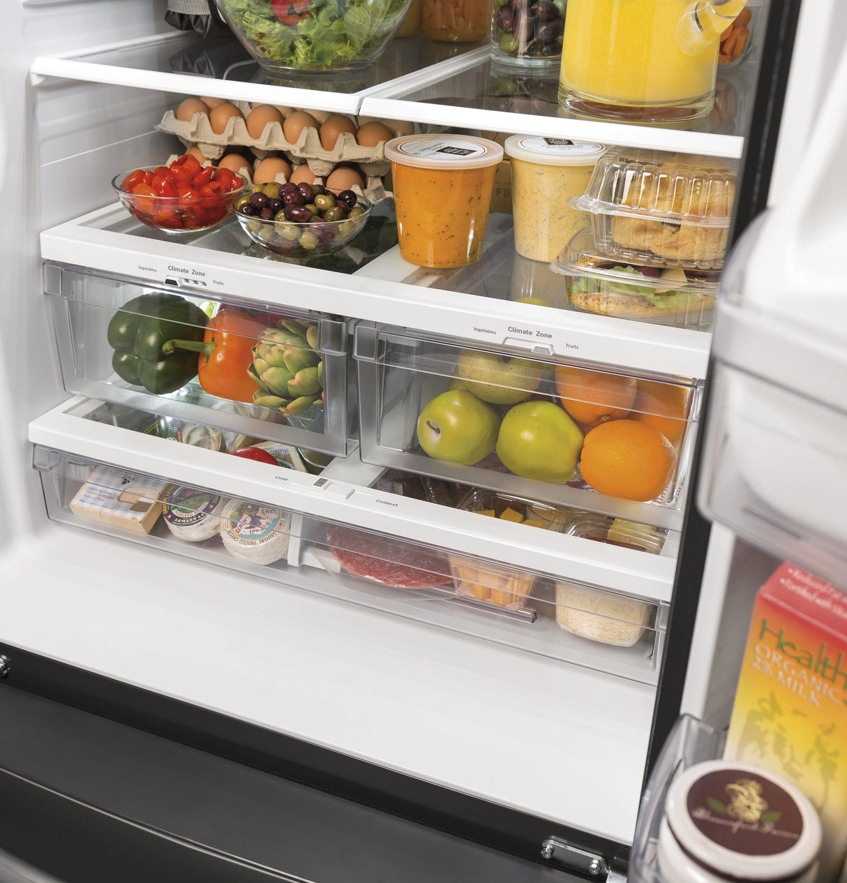 GE® ENERGY STAR® 24.7 Cu. Ft. French-Door Refrigerator GNE25JYKFS
