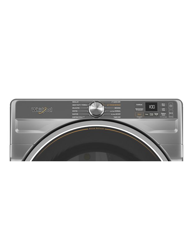 Whirlpool 7.4 cu. ft. Smart Front Load ENERGY STAR® Gas Dryer with Steam Capabilities WGD6720RR