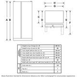 GE 21.8 Cu. Ft. Counter-Depth Side-By-Side Refrigerator GZS22IMNES