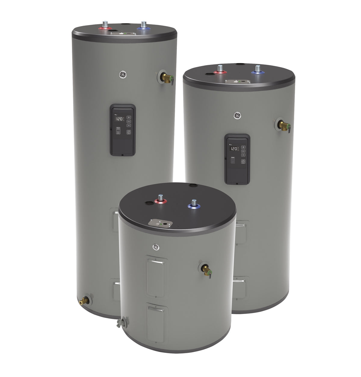 GE® 36 Gallon Top Port Lowboy 4500W Electric Water Heater GE40L08DAT