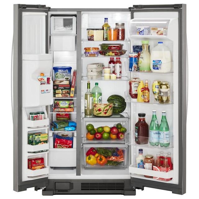 Whirlpool 33-inch Wide Side-by-Side Refrigerator - 21 cu. ft. WRS311SDHM