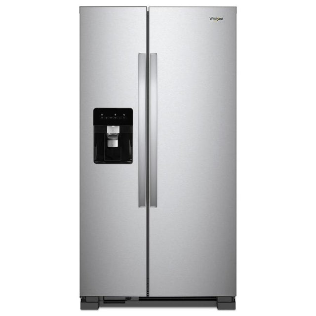 Whirlpool® 36-inch Wide Side-by-Side Refrigerator - 24 cu. ft. WRS315SDHM