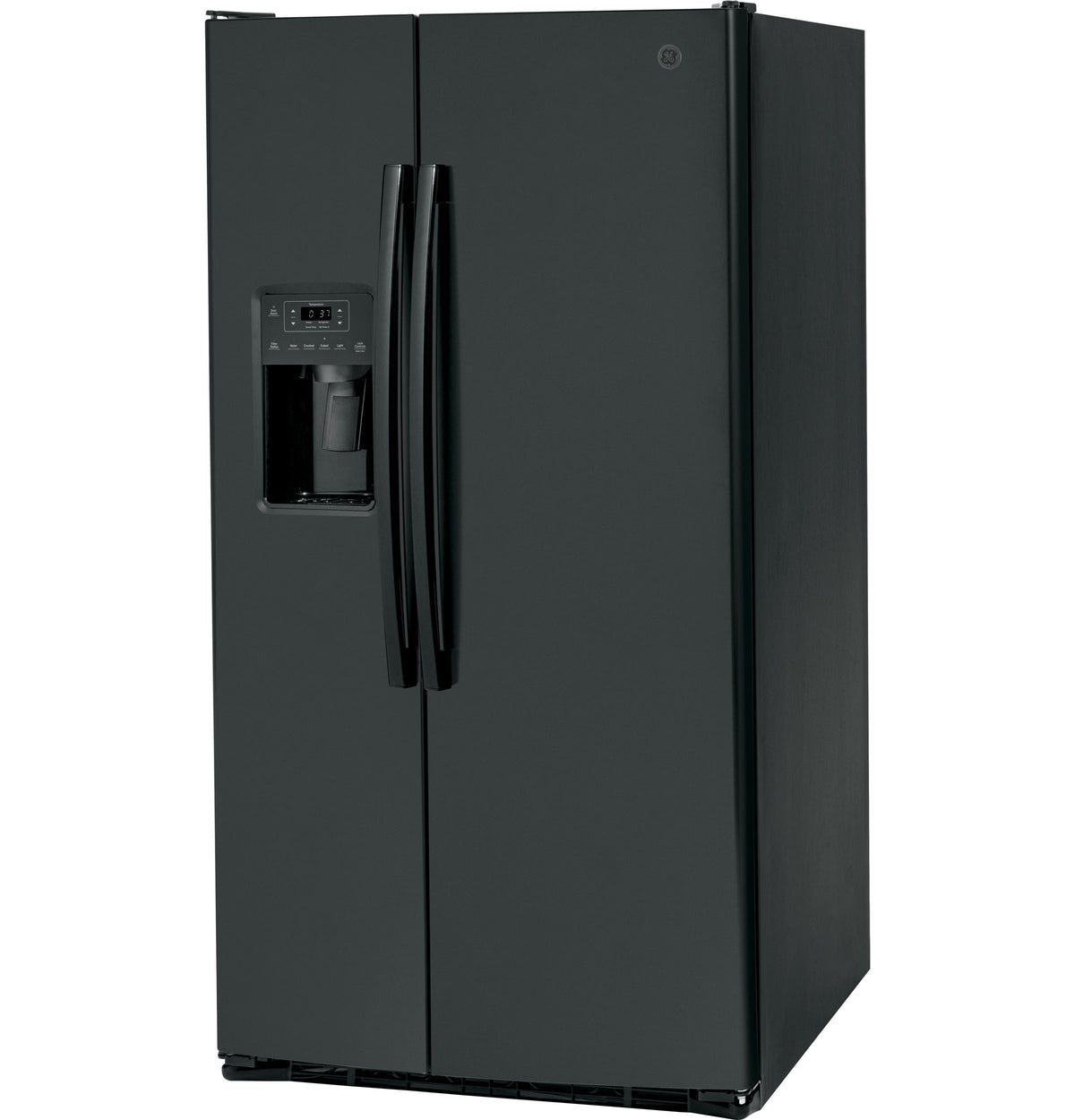GE® 25.3 Cu. Ft. Side-By-Side Refrigerator GSS25GGPBB